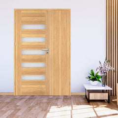 Двокрилна врата - са пасивним чврстим крилом