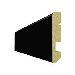 MDF лајсна ERKADO , ST CPL - црна